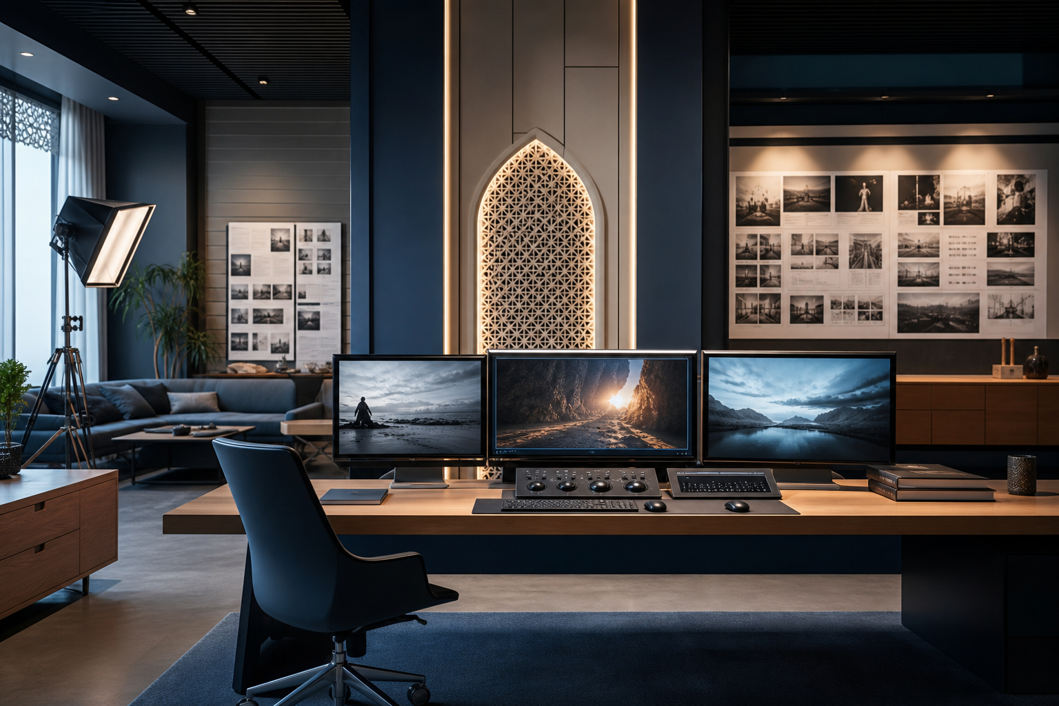 MSTV professional media editing and campaign production suite